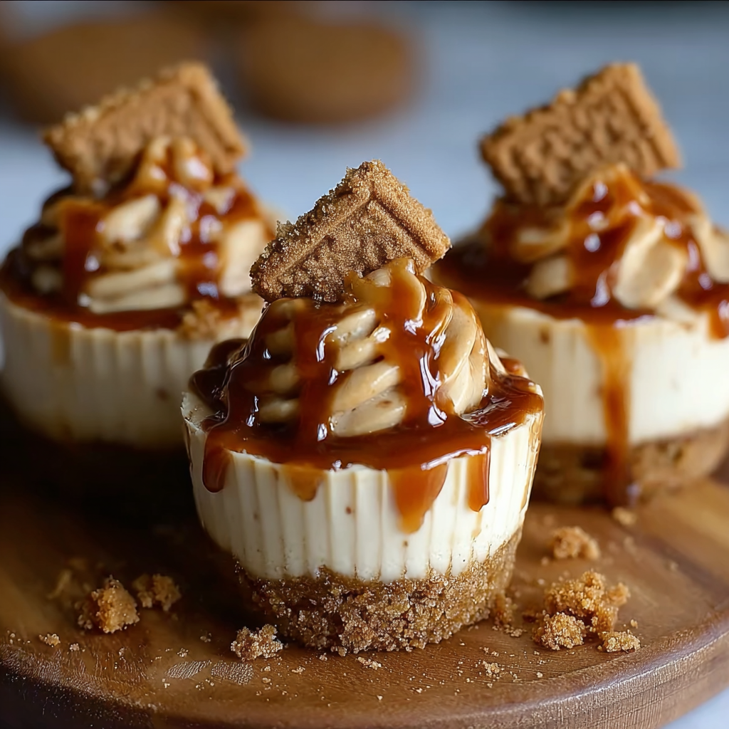 Mini Biscoff Cookie Butter Cheesecakes: An Incredible Secret Recipe