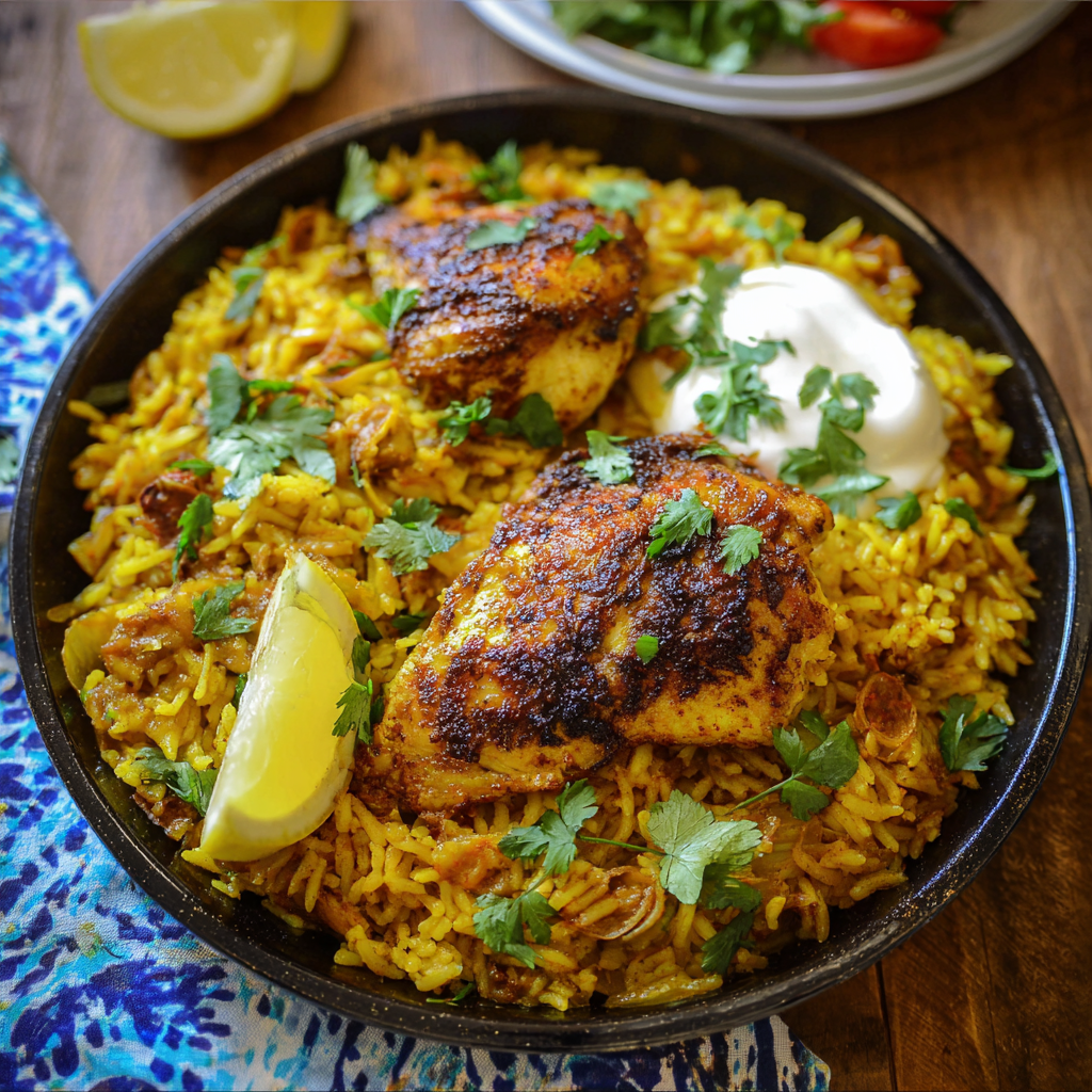 Moroccan Chicken &#038; Rice: The Fragrant One-Pot Masterpiece