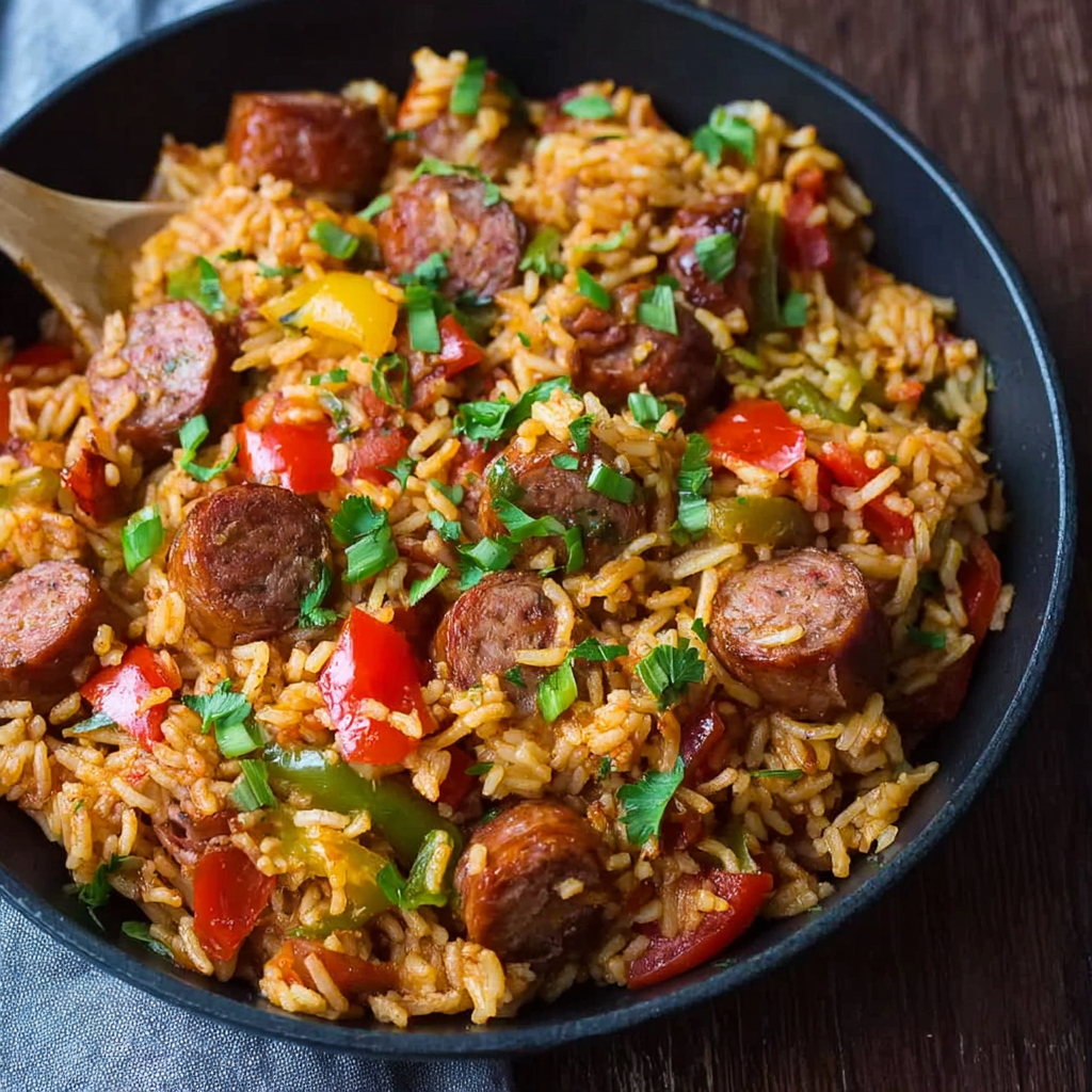 One-Pan Sausage and Rice Skillet: The Science of &#8220;Starch Gelatinization&#8221;