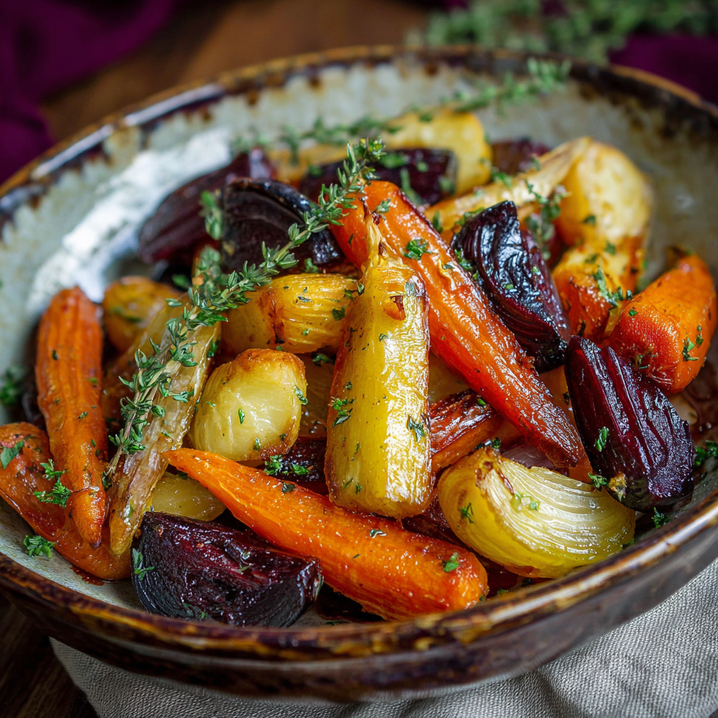 Honey Roasted Root Vegetables – Inspired by The Lord of the Rings