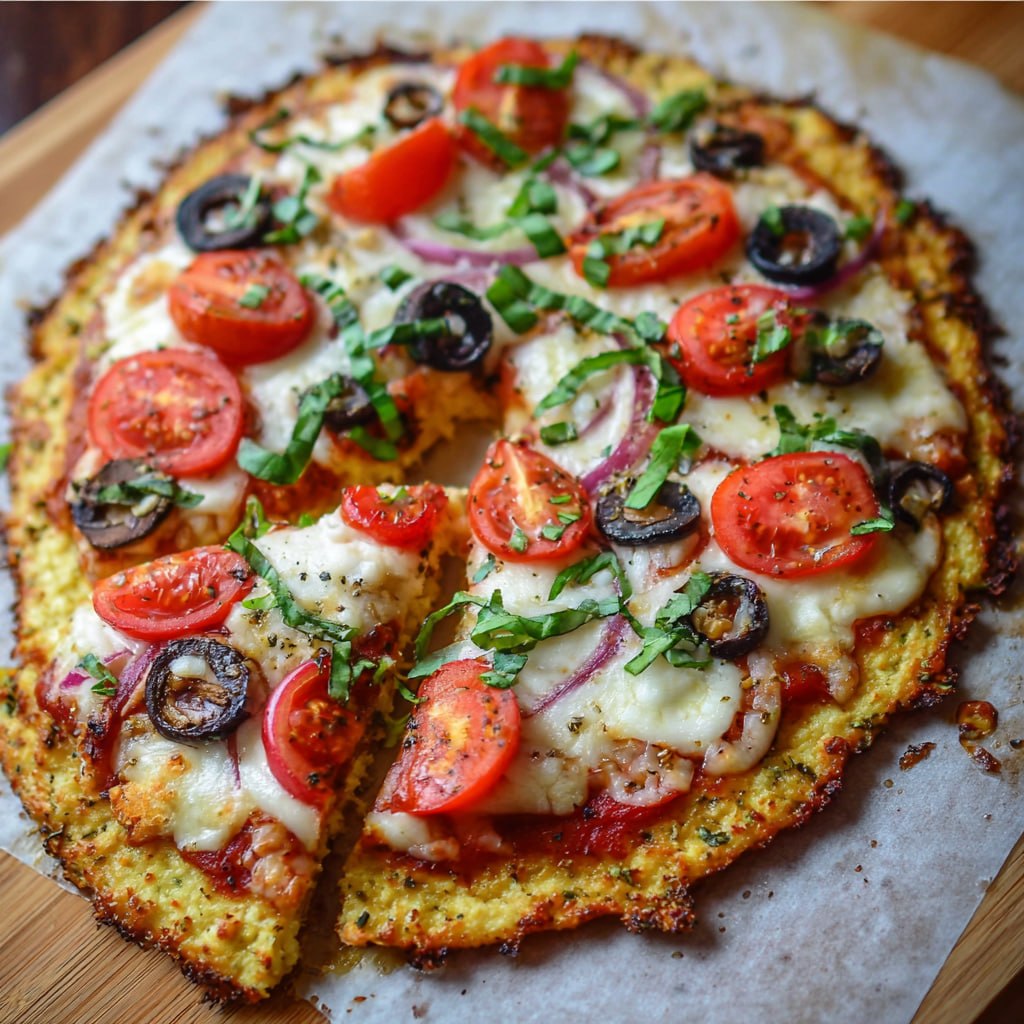 Cauliflower Pizza Crust (Gluten-Free, Healthy &#038; Delicious — Crispy Edges Guaranteed)