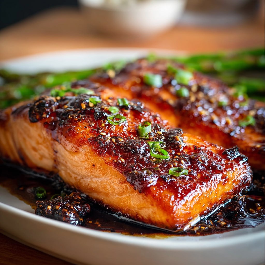 Bourbon Glazed Salmon (Sweet, Smoky &#038; Caramelized in 25 Minutes)