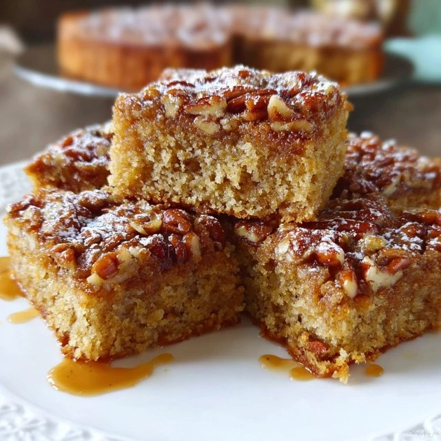 Pecan Pie Bars (Buttery Shortbread Crust, Sticky Pecan Filling, Cuts Like a Brownie, 1 Hr 15)