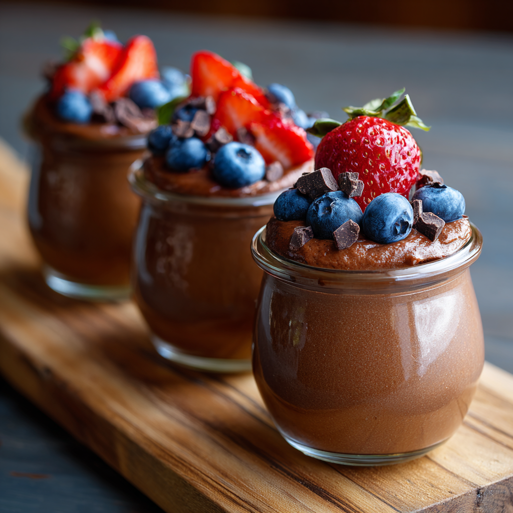 Thick &#038; Creamy Chocolate Protein Pudding (5 Ingredients!)