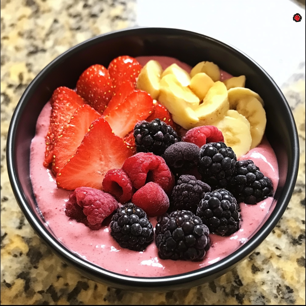 Berry Protein Smoothie Bowl