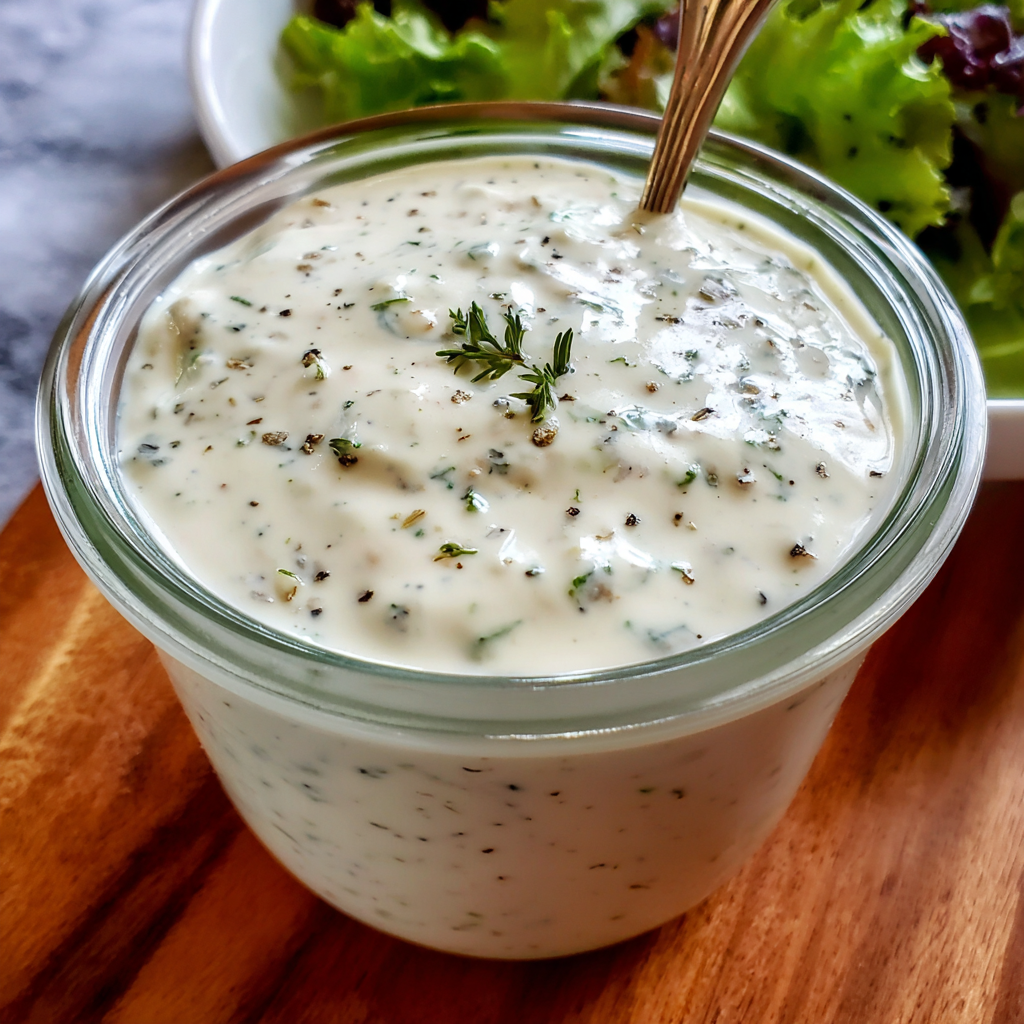The Best Homemade Ranch Dressing