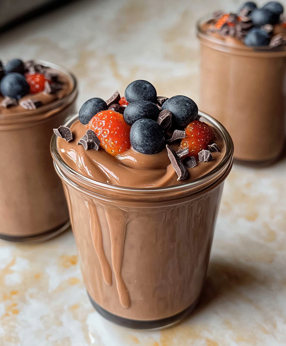 Thick &#038; Creamy Chocolate Protein Pudding (5 Ingredients!)
