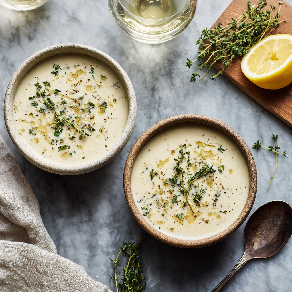 Velveted Artichoke &#038; Thyme Bisque: A Romantic Dinner for Two