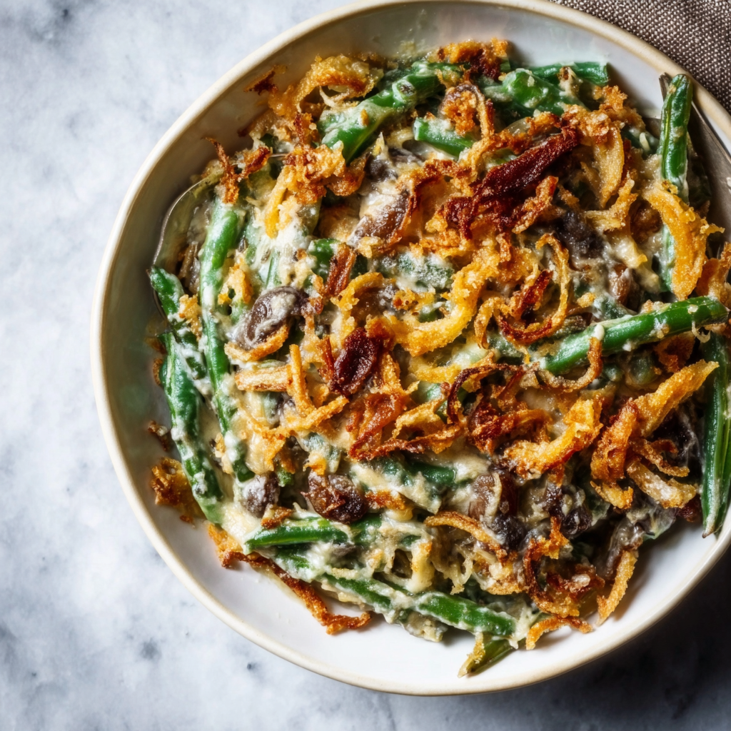 The Ultimate Homemade Healthy Green Bean Casserole (No Canned Soup!)