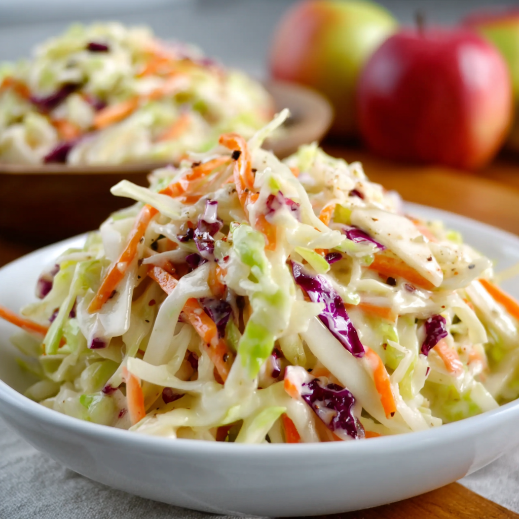 Fresh &#038; Crunchy Apple Salad with Maple-Walnut Vinaigrette