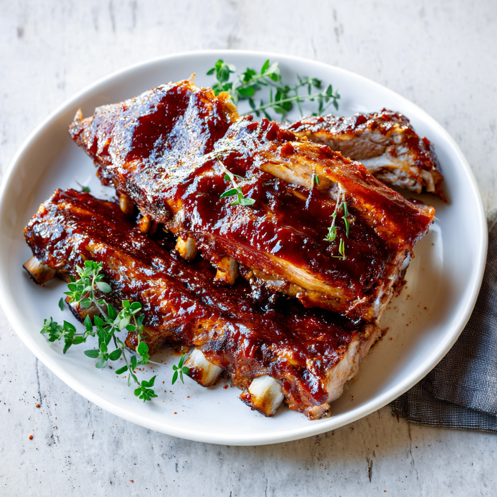 Melt-in-Your-Mouth Oven Baked Barbecue Ribs