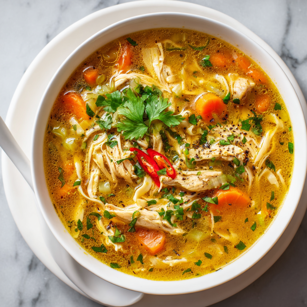 Golden Nourishment Broth: The Ultimate Immunity Sipper