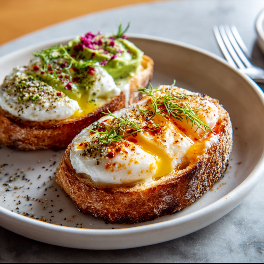 Creamy Ricotta Egg Toast: The 10-Minute Luxury Breakfast
