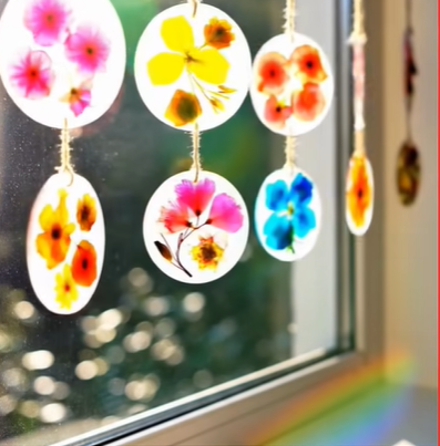 Make Your Own Glowing Bioplastic Suncatchers at Home