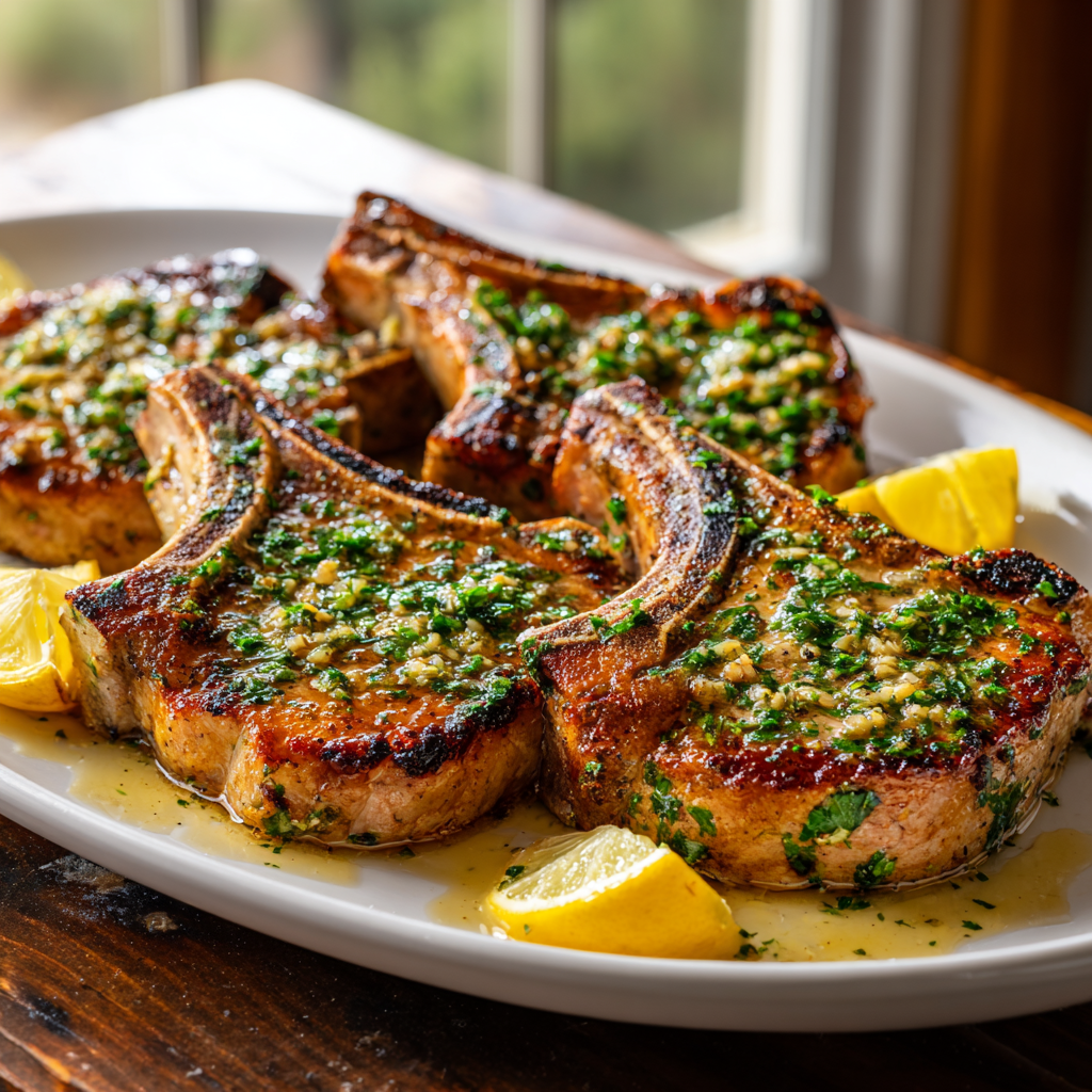 Sicilian Pork Chops (Tender, Briny &#038; Saucy)